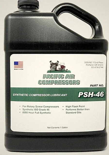 1 Gallon Synthetic Rotary Screw Air Compressor Oil Lubricant 8000 Hour