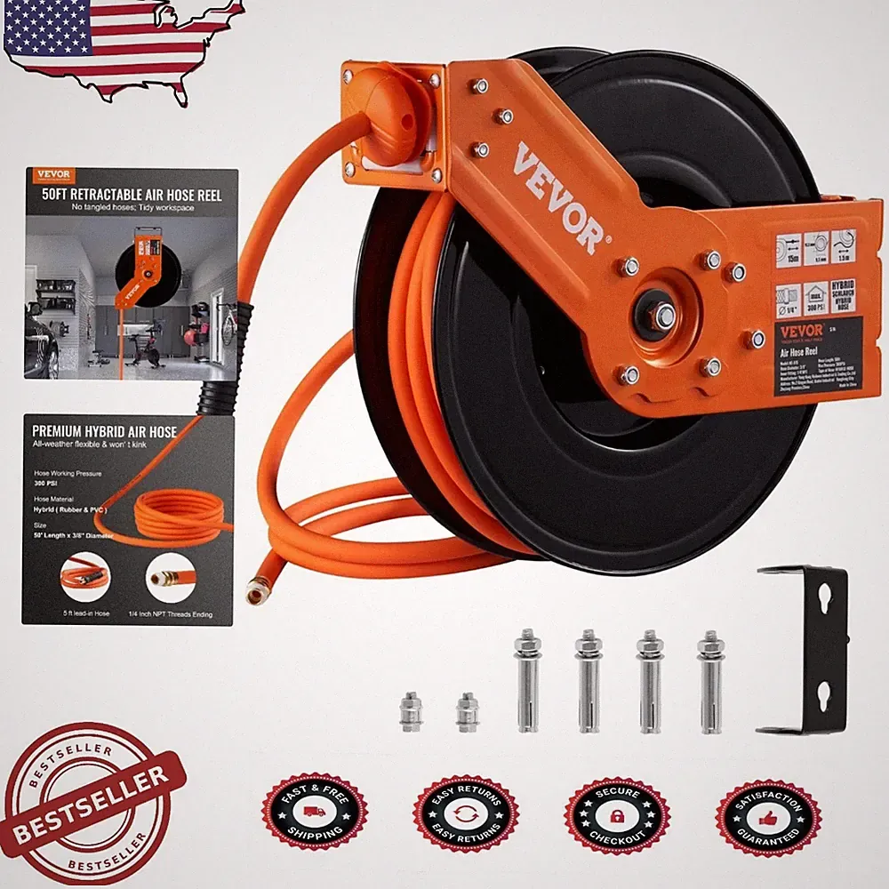 air compressor hose reel