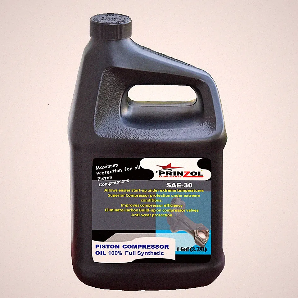 Piston Compressor Oil Full Synthetic 1 Gallon bottle