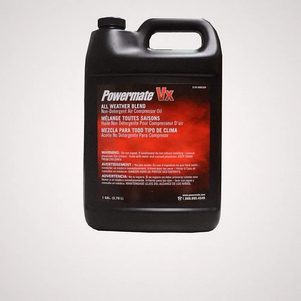 Powermate 1 Gallon All Weather Air Pneumatic Compressor Tool Oil None Synthetic