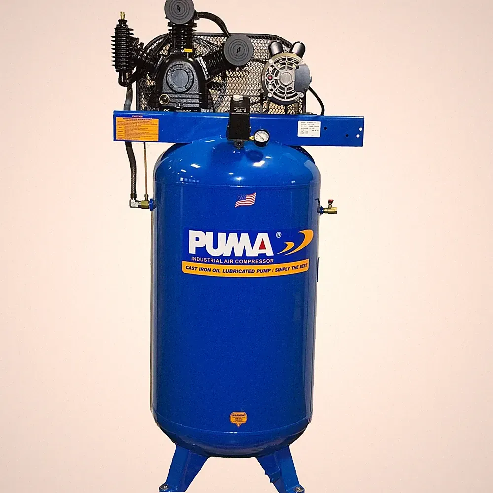 Puma 5 Horse Power 2-Stage 80 Gallon Vertical Air Compressor W/Starter TK-5080VM