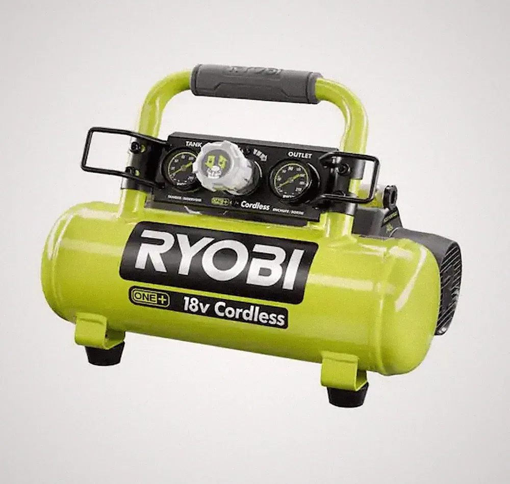 RYOBI Air Compressor 18 Volt ONE+ Cordless 1 Gallon model P739 (TOOL ONLY))